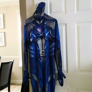 Mens blue power ranger costume